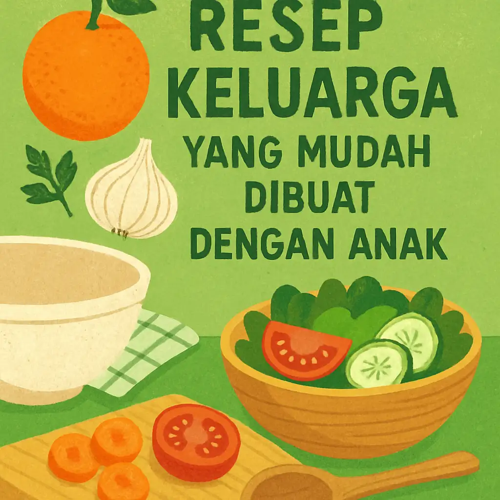 Resep Keluarga yang Mudah Dibuat dengan Anak