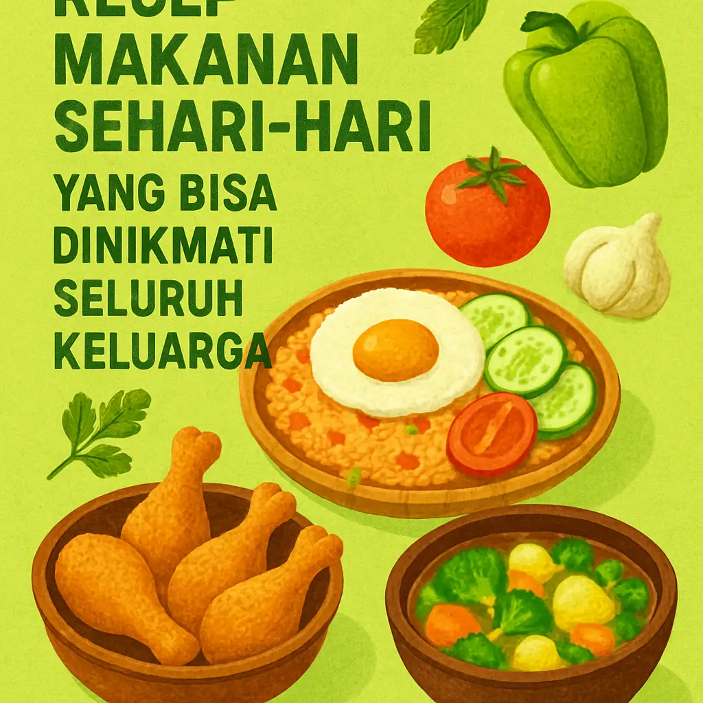 Resep Makanan Sehari-hari yang Bisa Dinikmati Seluruh Keluarga